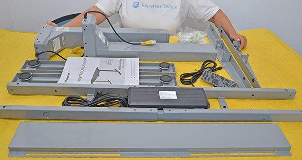 Maidesite höhenverstellbarer Schreibtisch T2 Pro Plus im Test - Rahmenbreite: 115-180 cm