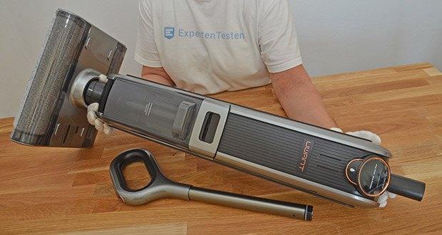 UWANT X100 Kabelloser All-in-One Bodenreiniger im Test - patentiertes Tierhaarschneidegerät mit One-Touch-selbstreinigendes