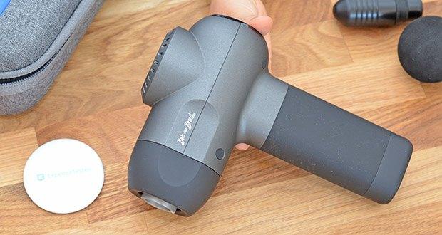 Bob and Brad C2 Massagepistole im Test - ergonomische Silikongriffe