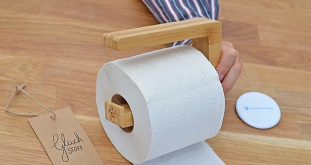 Glückstoff Bambus Klopapierhalter im Test - Oberflächentyp: natürliche Ölbeschichtung
