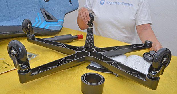 KARNOX Gaming Stuhl Bluish Edition im Test - 360° drehbare geräuscharme Rollen