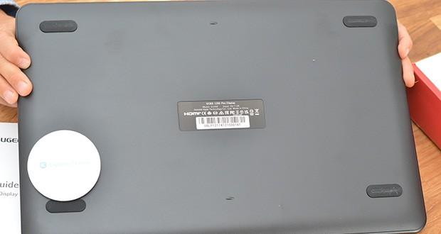 UGEE Stift-Tablett U1200 im Test - Farbpalette: 90% NTSC, 127% sRGB, 94% Adobe RGB