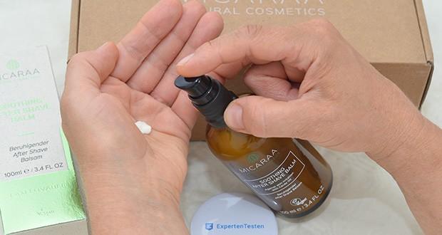 MICARAA After-Shave Balsam im Test - trägt zu einer starken Reduzierung von eingewachsenden Haaren und Pickelbildung bei