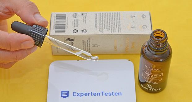 MICARAA Repair & Glow Gesichtsöl im Test - repariert die Haut und sorgt für einen natürlichen Glow