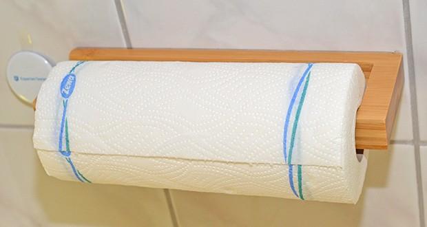 Glückstoff Bambus Küchenrollenhalter im Test - ein echt praktischer Hingucker in deiner Kochstube!