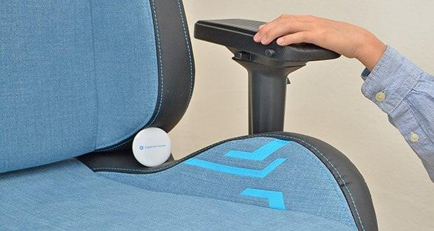 KARNOX Gaming Stuhl Bluish Edition im Test - Carbon-Fiber 4D verstellbare Armlehne