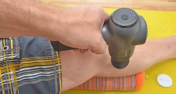 Bob and Brad C2 Massagepistole im Test - erhöht den Blut- und Lymphfluss und aktiviert das Nervensystem und die Muskeln