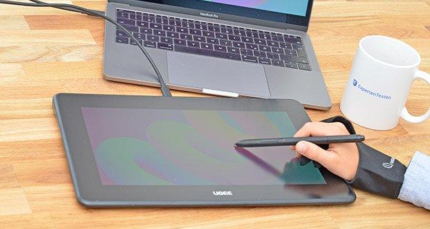 UGEE Stift-Tablett U1200 im Test - mit voll laminiertem QD-LCD-Bildschirm 11,9 Zoll