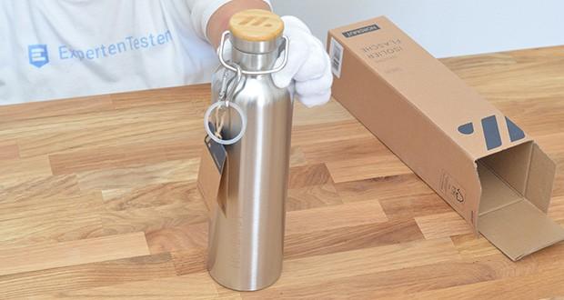 Nordmut Thermosflasche 1000 ml im Test - hält die Wassertemperatur über mehrere Stunden stabil