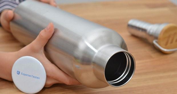 Nordmut Thermosflasche 1000 ml im Test - 100% Rostfreiheit