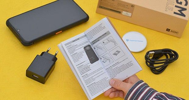 AGM H5 Pro Outdoor Handy im Test - unterstützt 5-Punkt-Multi-Touch