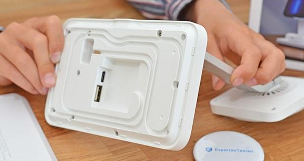 ESR HaloLock 3-in-1 Kabelloses Ladegerät mit CryoBoost im Test - sichere einstellbare Ansicht