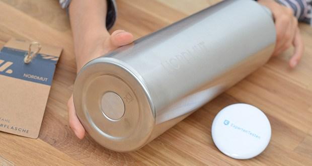 Nordmut Thermosflasche 1000 ml im Test - Pflegehinweis: Spülmaschinenfest