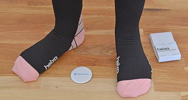 Heixa Kompressionsstrümpfe im Test - hilft bei der Vorbeugung und Behandlung von Krampfadern