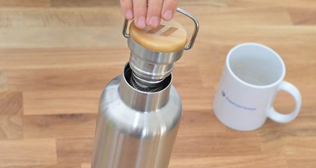 Nordmut Thermosflasche 1000 ml im Test - auslaufsicher