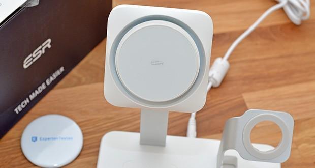 ESR HaloLock 3-in-1 Kabelloses Ladegerät mit CryoBoost im Test - starke Magnete bieten 1.000 g Haltekraft für dein Handy