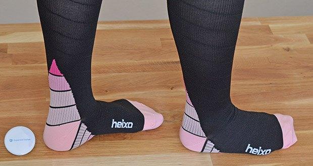 Heixa Kompressionsstrümpfe im Test - für schmerzfreie Beine & Füße