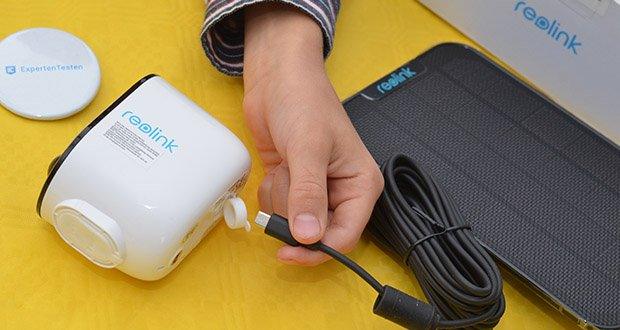 Reolink Argus 3 Pro Überwachungskamera mit Solar Panel im Test - Personen- & Autoerkennung; intelligente Warnungen; Zeitraffer-Aufnahmen