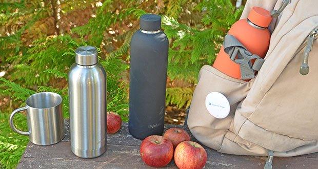 stylefunc. Edelstahl Trinkflaschen Pure im Test - sorgt für ein pures Geschmackserlebnis