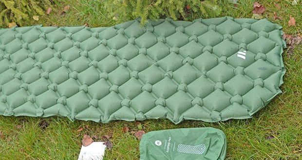 Nordmut Isomatte Grün im Test - perfekter Begleiter für zum Wandern, Camping oder deinem nächsten Outdoor-Abenteuer