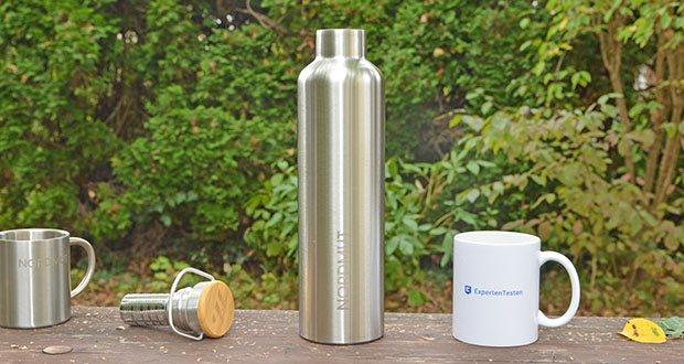 Nordmut Thermosflasche 1000 ml im Test - ein perfekter Alltagsbegleiter für Kinder und Erwachsene