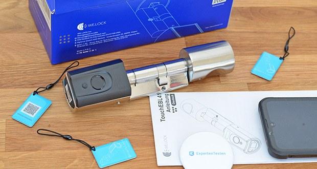 Welock Fingerprint Smart Lock Elektronisches Türschloss Zylinder Touch41 im Test - zuverlässige Erkennung von Fingerabdrücken