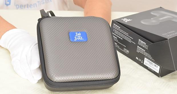 Bob and Brad Q2 Mini-Massagepistole im Test - mit schöner Tragetasche geliefert