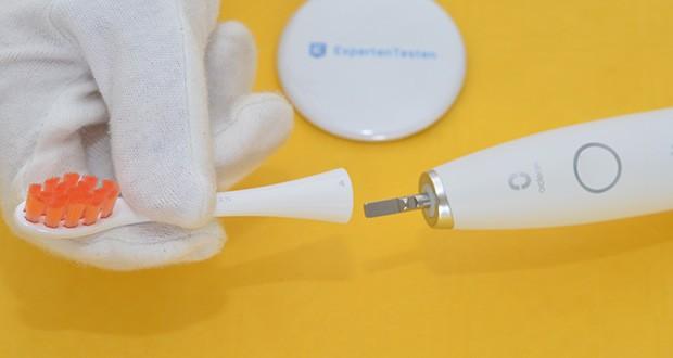 Oclean Flow Elektrische Schallzahnbuerste im Test - DuPont Diamant Borste