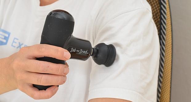 Bob and Brad Q2 Mini-Massagepistole im Test - intensive Vibrationen sorgen für sofortige Schmerzlinderung und wecken die Muskeln im ganzen Körper