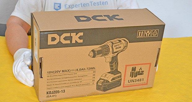 DCK 20V Akku Schlagbohrschrauber KDJZ03-13 im Test - perfekt für professionelle Benutzer