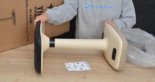 TREND OFFICE to-Swift ergonomischer Hocker im Test - eine alternative Sitzlösung zum herkömmlichen Bürostuhl