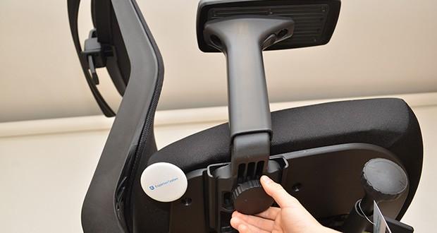 TREND OFFICE to-Sync Pro ergonomischer BĂĽrostuhl im Test - Sitztiefenverstellung (5 cm)