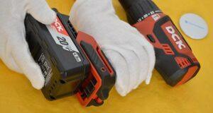 Akku Schlagbohrschrauber Batterie DCK 20V Akku Schlagbohrschrauber KDJZ05-13 im Test - Batterie: 20V 4.0Ahs