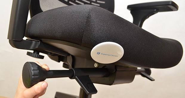 TREND OFFICE to-Sync Pro ergonomischer Bürostuhl im Test - die stufenlose Federkraftverstellung (ca. 45 – 125 kg)