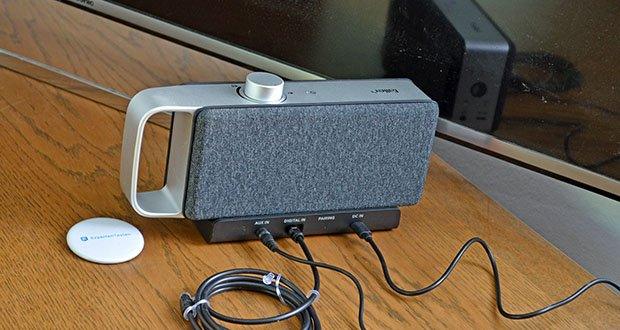 Faller Oskar trabbarer TV-Sprachverstärker im Test - funktioniert als TV Lautsprecher mit allen gängigen Fernsehern