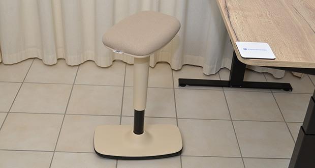 TREND OFFICE to-Swift ergonomischer Hocker im Test - perfekt geeignet für kurze Arbeiten, Meetings oder Brainstormings im Büro sowie im Homeoffice