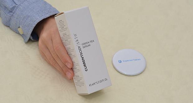 CurrentBody Skin Grün-Tee Serum im Test - feuchtigkeitsspendendes und antioxidatives Serum