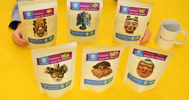Matchatto Premium Japan Bio Matcha Tee im Test - vielfältige Sorten Matchatto Matcha Tee