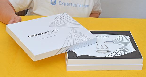 CurrentBody Skin LED Lichttherapie Maske im Test - behandelt Hautprobleme im Gesicht wie Akne, Pigmentierung, Rötungen und Hautunreinheiten