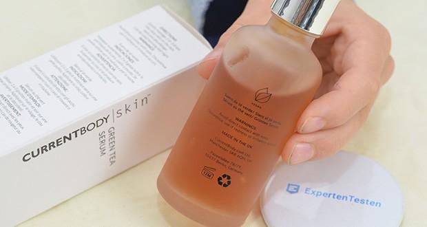 CurrentBody Skin Grün-Tee Serum im Test - natürliche und vegan-freundliche Inhaltsstoffe