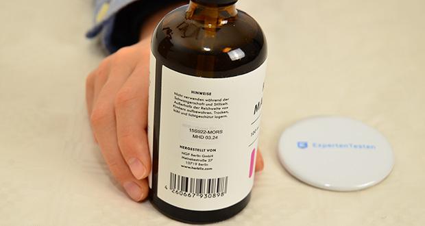 Herbliz Rose CBD Massageöl im Test - Vegan; Made in Berlin