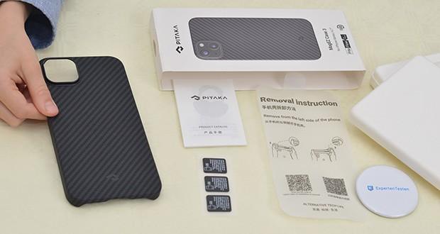 Pitaka Fusion Weaving MagEZ Case 3 Schutzhülle für iPhone14 im Test - starker Schutz