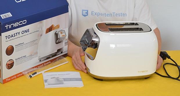 Tineco Toasty One Smart Toaster im Test - einfach zu benutzen und zu reinigen