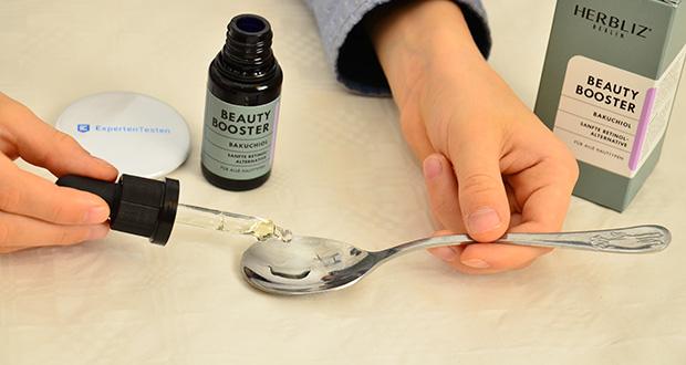 Herbliz Bakuchiol Beauty Booster im Test - für eine verbesserte Hautstruktur