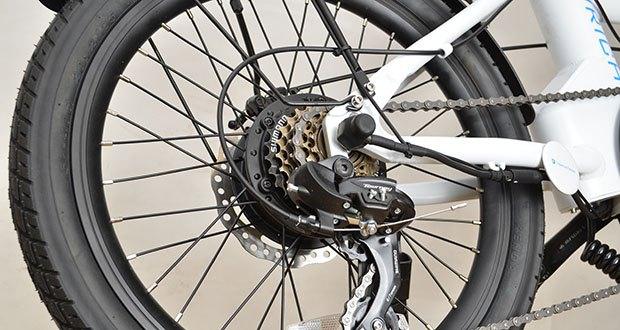 myvélo Zürich Elektro-Klapprad im Test - Gewicht: 20 kg; Zuladung: bis 115 kg