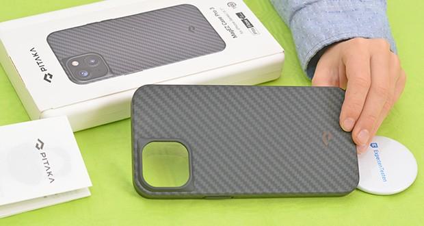 Pitaka MagEZ Case 3 Pro Schutzhülle für iPhone 14 Pro Max im Test - die Kombination aus TPU & Aramidfasern bietet Schutz, ohne die Haptik der Tasten zu beeinträchtigen