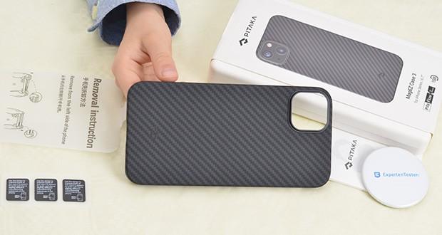 Pitaka Fusion Weaving MagEZ Case 3 Schutzhülle für iPhone14 im Test - Kombination von Aramidfaser und Technologie