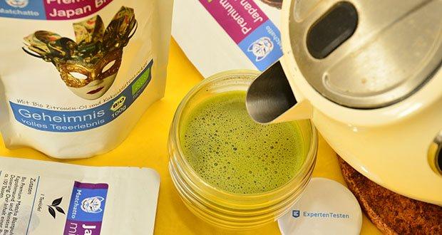 Matchatto Premium Japan Bio Matcha Tee im Test - gesundheitsstärkende Wirkung