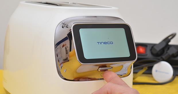 Tineco Toasty One Smart Toaster im Test - 4 Zoll LCD Touchscreen