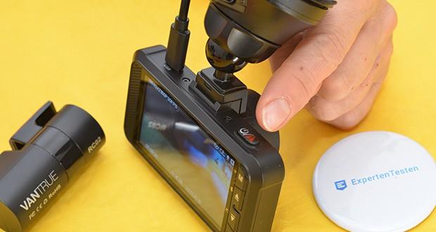 Vantrue X4S Dual Dashcam im Test - integriertes WLAN (5 G/2.4 GHz)